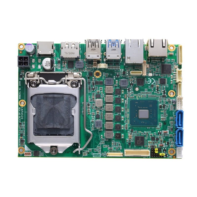 Axiomtek CAPA520 – 3.5” įterptinis (embedded) SBC kompiuteris su 9/8 kartos Intel Core i7/i5/i3, Pentium ir Celeron procesoriumi, LGA1151 lizdas Axiomtek CAPA520 – 3.5” įterptinis (embedded) SBC kompiuteris su 9/8 kartos Intel Core i7/i5/i3, Pentium ir Celeron procesoriumi, LGA1151 lizdas