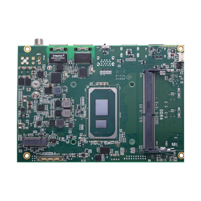 Axiomtek CAPA55R – 3.5” įterptinis (embedded) SBC kompiuteris su 11 kartos Intel Core i7/i5/i3, Celeron procesoriumi 2