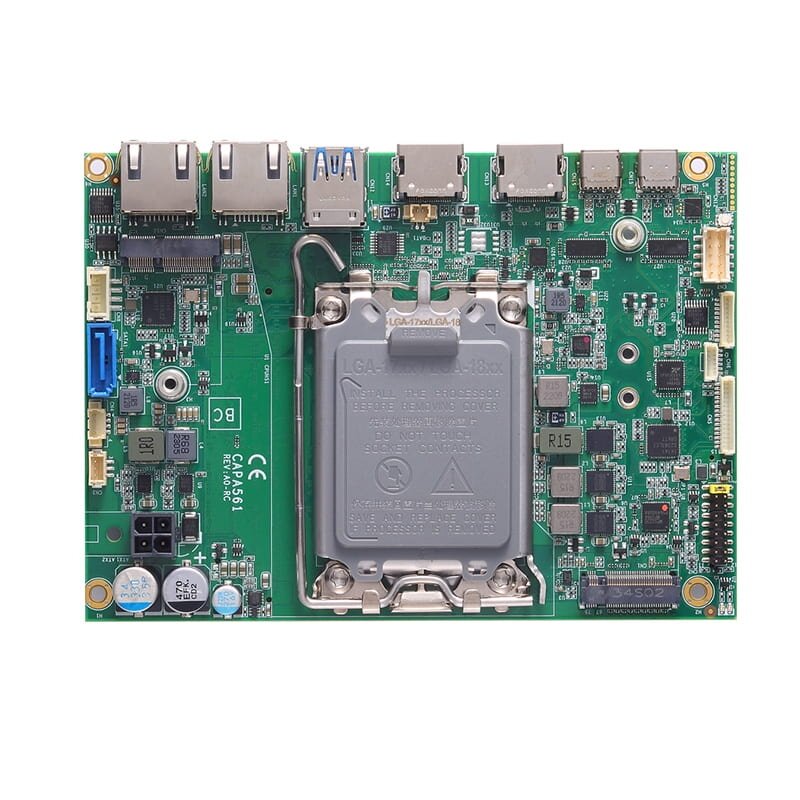 Axiomtek CAPA561 – 3.5" įterptinis (embedded) SBC kompiuteris su LGA1700 lizdu Axiomtek CAPA561 – 3.5" įterptinis (embedded) SBC kompiuteris su LGA1700 lizdu