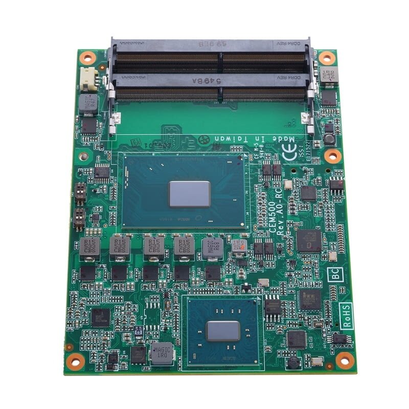 Axiomtek CEM500 – COM Express 6 tipo bazinis modulis su Intel Xeon ir 6 kartos Intel Core i7/i5/i3 procesoriumi, Intel CM236/QM170/HM170 2