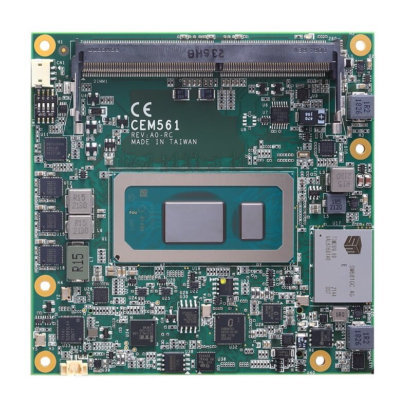 Axiomtek CEM561 – COM Express 6 tipo kompaktiškas modulis su 13/12 kartos Intel Core arba Celeron procesoriumi