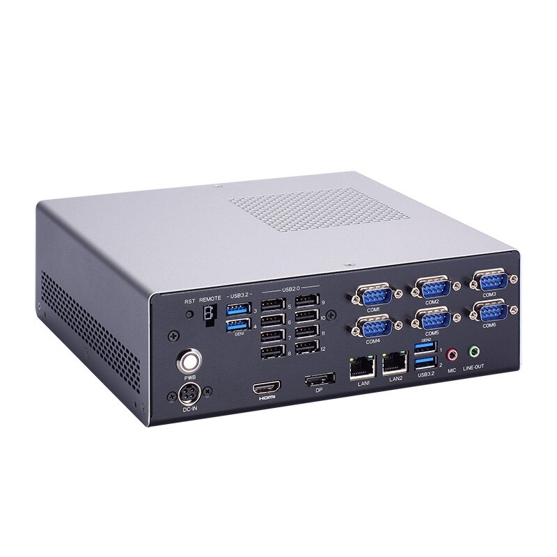 Axiomtek DSP801 – Pažangi savitarnos terminalo (kiosk) valdymo sistema su 13/12 kartos Intel Core procesoriumi (LGA1700 lizdas)