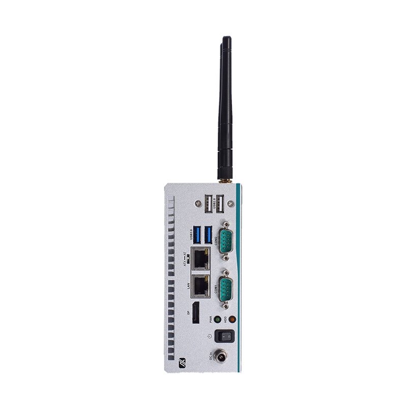 Axiomtek eBOX100-51R-FL – itin kompaktiškas įterptinis (embedded) nevetiliuojamas kompiuteris su Intel Core i5-7300U ir Intel Celeron 3965U procesoriumi 2