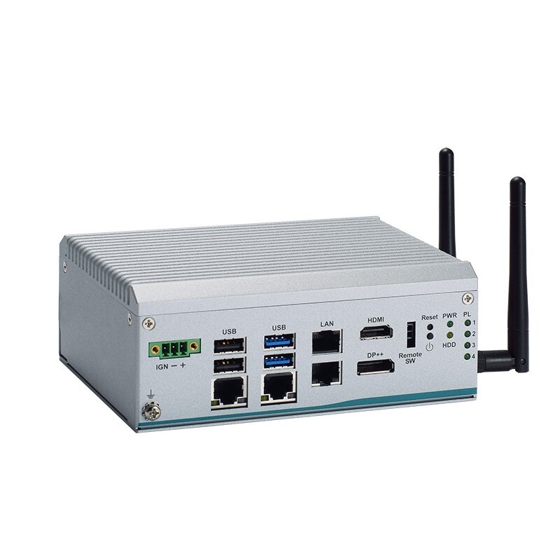 Axiomtek eBOX100A – įterptinis (embedded) nevetiliuojamas kompiuteris su Intel Alder Lake-N procesoriumi