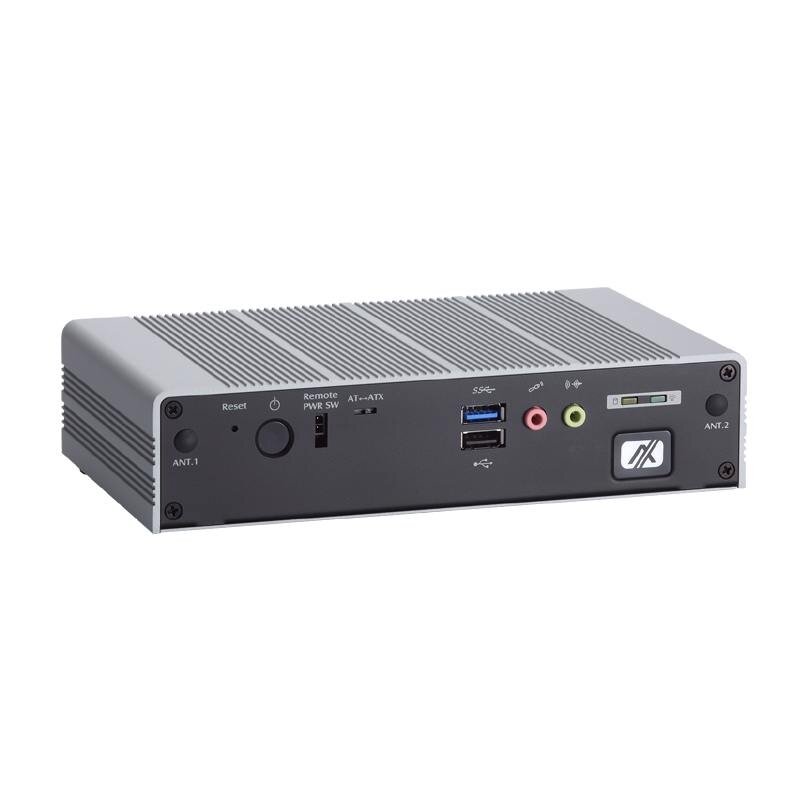 Axiomtek eBOX625-853-FL – įterptinis (embedded) nevetiliuojamas kompiuteris su Intel Celeron N3160 procesoriumi