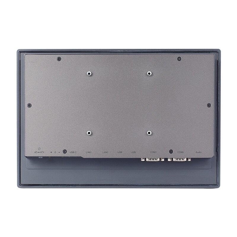 Axiomtek GOT110A-TWL-WCD – 10.1" WXGA TFT panelinis neventiliuojamas kompiuteris su jutikliniu ekranu ir Intel N150 procesoriumi 2