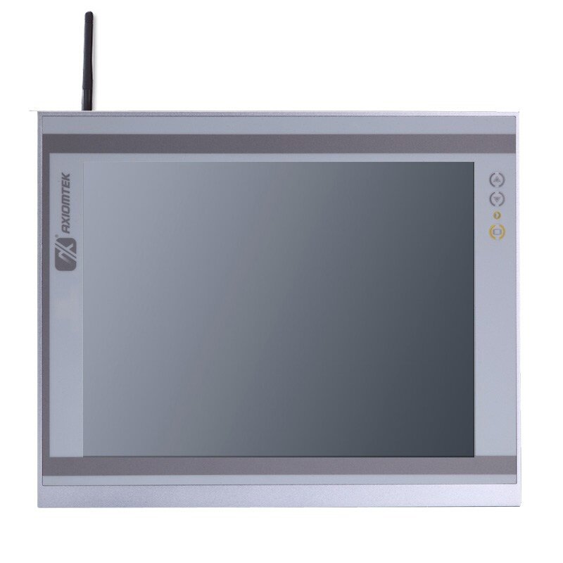 Axiomtek GOT3126T-834 – 12.1" XGA TFT panelinis neventiliuojamas kompiuteris su jutikliniu ekranu ir Intel Atom E3827 procesoriumi