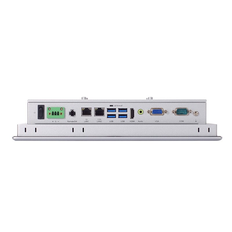 Axiomtek GOT312A-ELK-TCD – 12.1" XGA panelinis neventiliuojamas kompiuteris su jutikliniu ekranu ir Intel Celeron J6412 procesoriumi 2