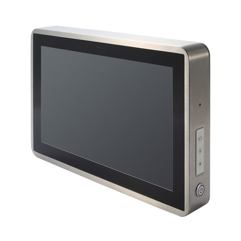Axiomtek GOT815A-TGL-WCD – 15.6" WXGA TFT IP66 ir IP69K apsaugos klasių nerūdijančio plieno panelinis neventiliuojamas kompiuteris su PCT ekranu ir Intel Core i5-1145G7E arba Celeron 6305E procesoriumi 3