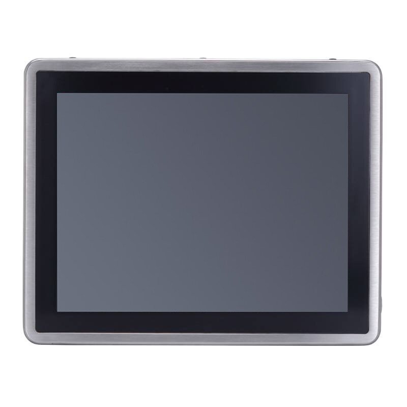 Axiomtek GOT817-834 – 17" SXGA TFT IP66 ir IP69K apsaugos klasių nerūdijančio plieno panelinis neventiliuojamas kompiuteris su PCT (arba rezistyviniu jutikliniu) ekranu su Intel Atom E3827 procesoriumi