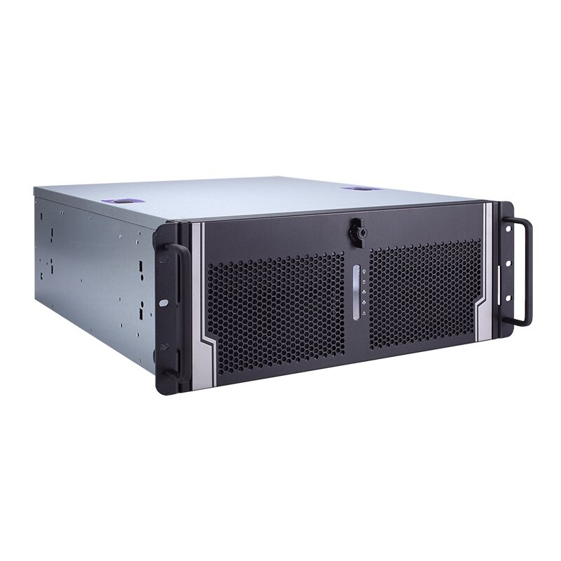 Axiomtek iHPC300 – 4U į spintą montuojama darbo stotis su GPU, 3-ios kartos Intel Xeon Scalable procesoriumi