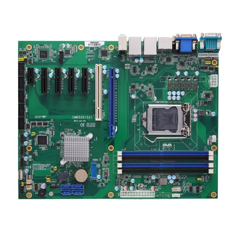 Axiomtek IMB520R – ATX pagrindinė plokštė su 9/8 kartos Intel Core procesoriumi, Intel Q370 (LGA1151 lizdas)
