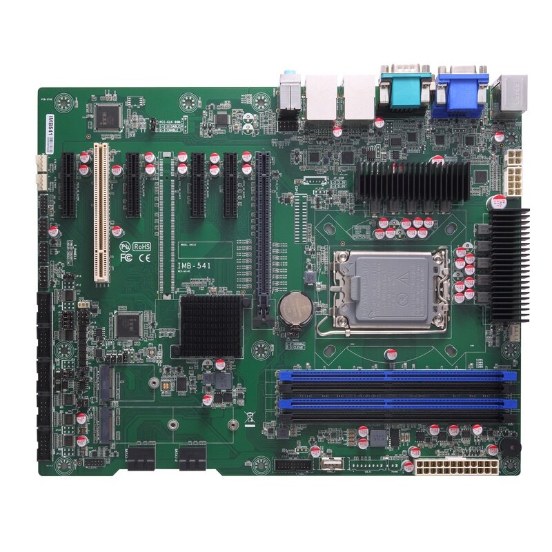 Axiomtek IMB541 – ATX pagrindinė plokštė su 14/13/12 kartos Intel Core i9/i7/i5/i3, Pentium arba Celeron procesoriumi, Intel Q670E (LGA1700 lizdas) Axiomtek IMB541 – ATX pagrindinė plokštė su 14/13/12 kartos Intel Core i9/i7/i5/i3, Pentium arba Celeron procesoriumi, Intel Q670E (LGA1700 lizdas)