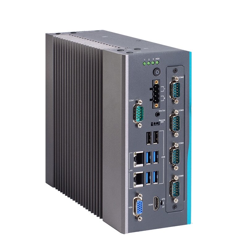 Axiomtek IPC960-525-FL – pramoninis nevetiliuojamas kompiuteris su 9/8 kartos Intel Core i7/i5/i3 arba Celeron procesoriumi, Intel H310 (LGA1151 lizdas)