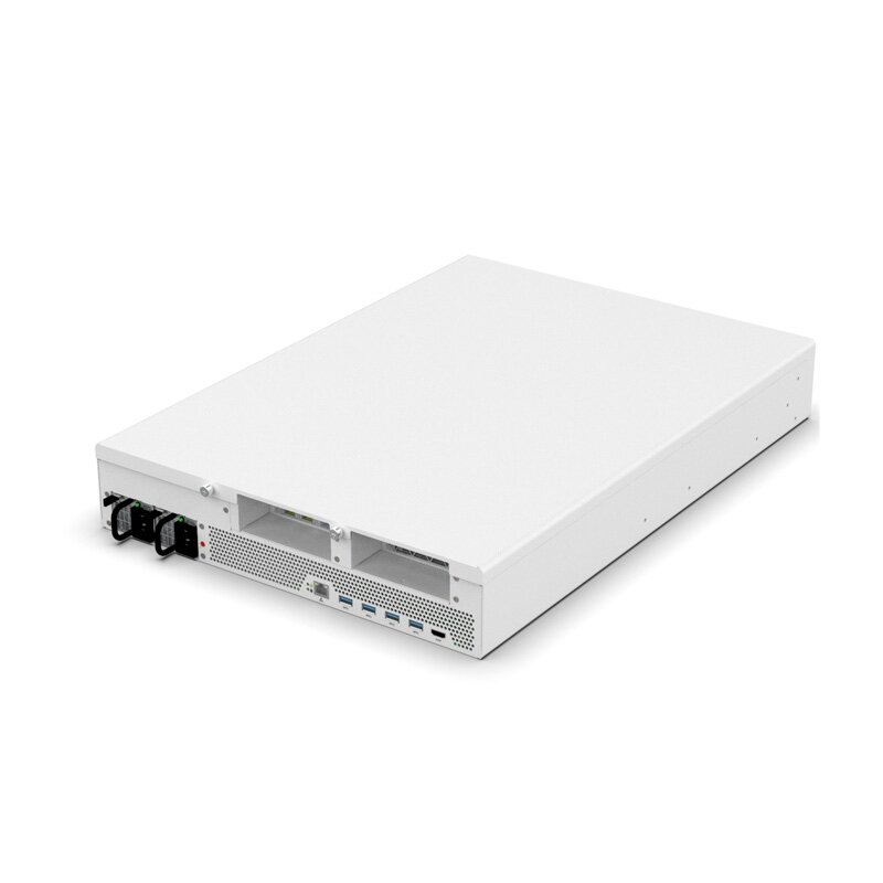 Axiomtek mHPC200 – 2U į spintą montuojamas serveris su dviem Intel Xeon Gold 6226R procesoriais, Intel C621 1