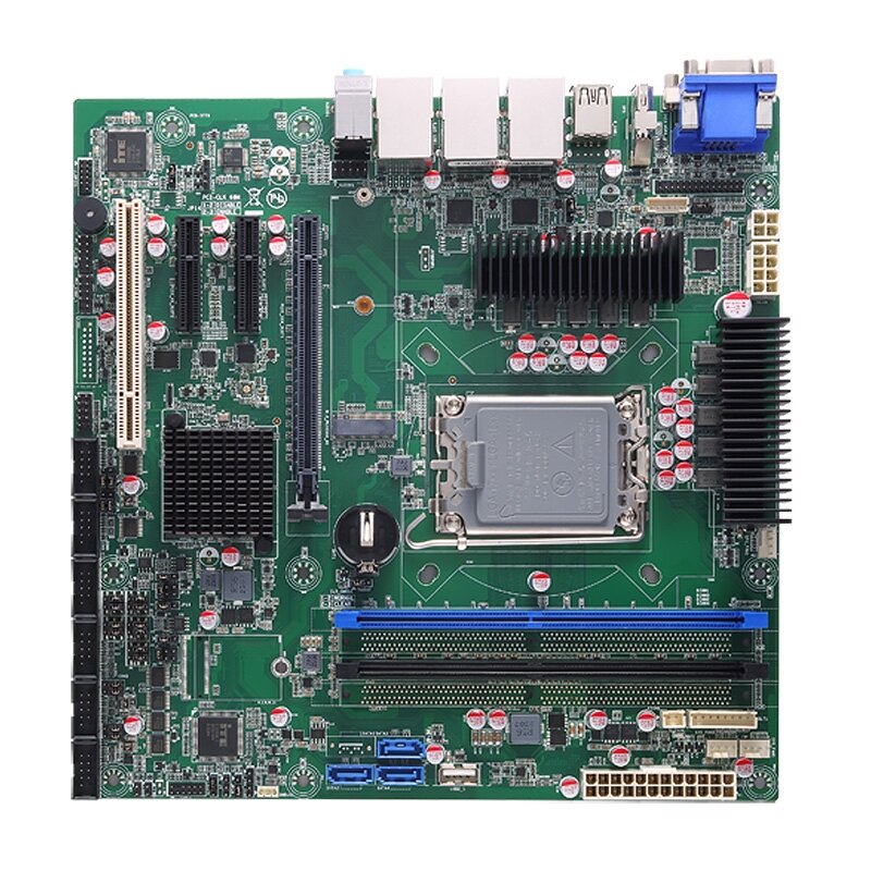 Axiomtek MMB541 – Micro ATX pagrindinė plokštė su 14/13/12 kartos Intel Core procesoriumi, Intel H610 (LGA1700 lizdas)