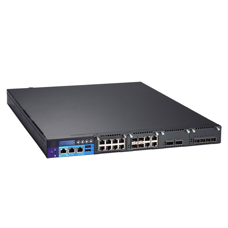 Axiomtek NA861 – 1U į spintą montuojama tinklo įrenginio platforma su Intel Xeon Scalable (Cascade Lake/Skylake) procesoriumi, Intel C621 (Purley) (LGA3647 lizdas)