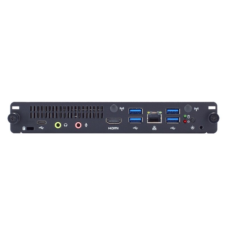 Axiomtek OPS530 – Open Pluggable Specification (OPS) Digital Signage player su 12 kartos Intel Core i7/i5 procesoriumi, Intel Iris Xe Graphics 2