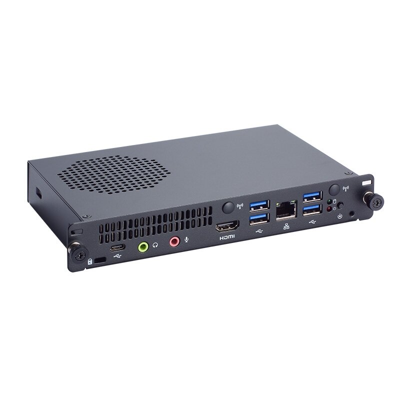 Axiomtek OPS530 – Open Pluggable Specification (OPS) Digital Signage player su 12 kartos Intel Core i7/i5 procesoriumi, Intel Iris Xe Graphics