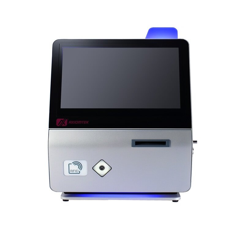 Axiomtek SSK315 – 15.6" savitarnos terminalas (Self-Service Kiosk) su Intel Smart Display Module (SDM) procesoriaus plokšte