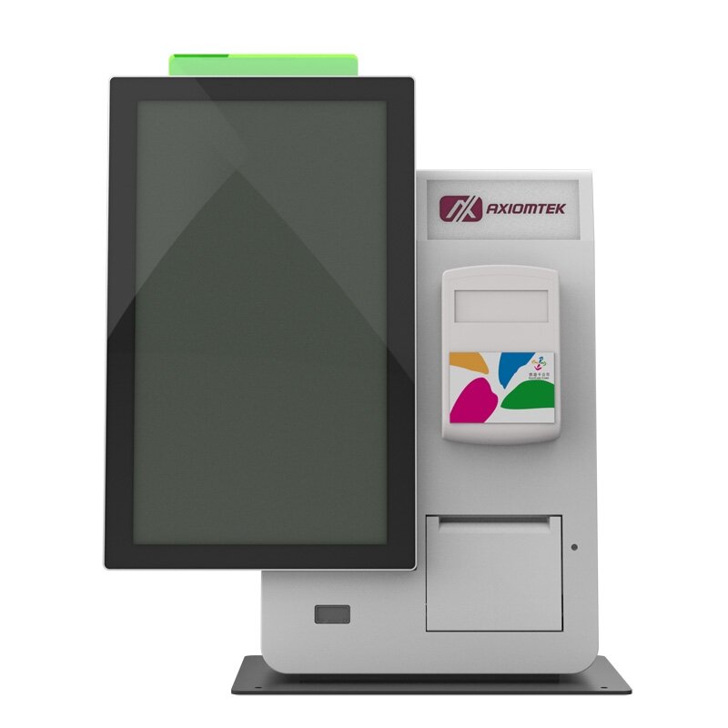 Axiomtek SSK515 – 15.6" savitarnos terminalas (Self-Service Kiosk) su Intel Smart Display Module (SDM-L) procesoriaus plokšte