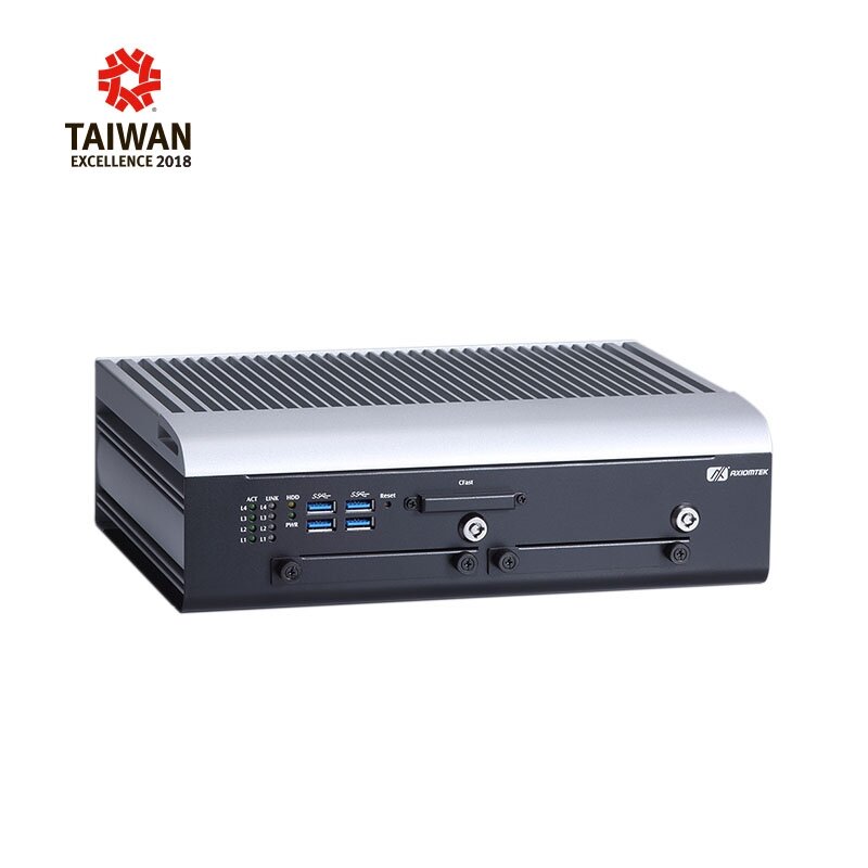 Axiomtek tBOX324-894-FL – įterptinis (embedded) kompiuteris nevetiliuojama su 7 kartos Intel Core i7/i5/i3 procesoriumi