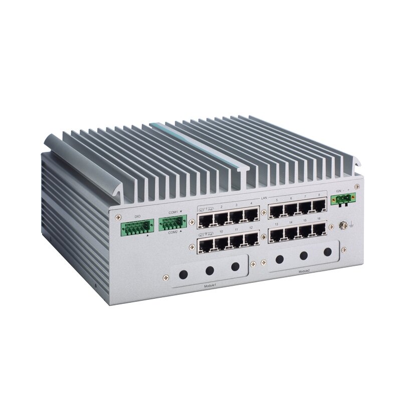Axiomtek UST510-52B-FL – įterptinis (embedded) nevetiliuojamas kompiuteris su 9/8 kartos Intel Core i7/i5/i3, Celeron, Pentium ir Xeon procesoriumi 3