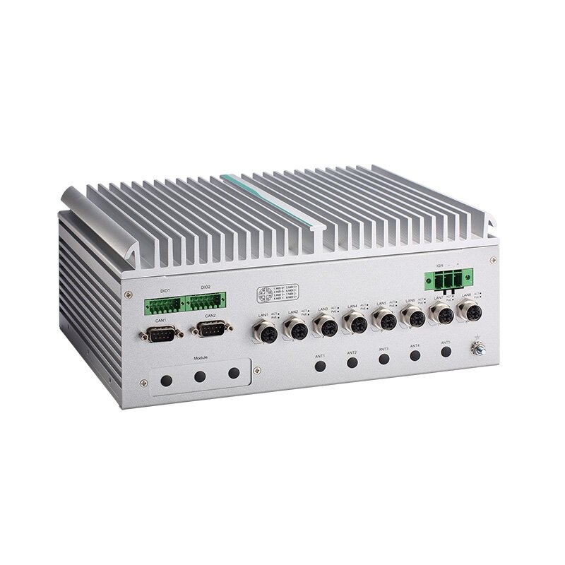 Axiomtek UST520 – įterptinis (embedded) nevetiliuojamas kompiuteris su 14/13/12 kartos Intel Core i9/i7/i5/i3 arba Celeron procesoriumi, Intel R680E (LGA1700 lizdas) 2