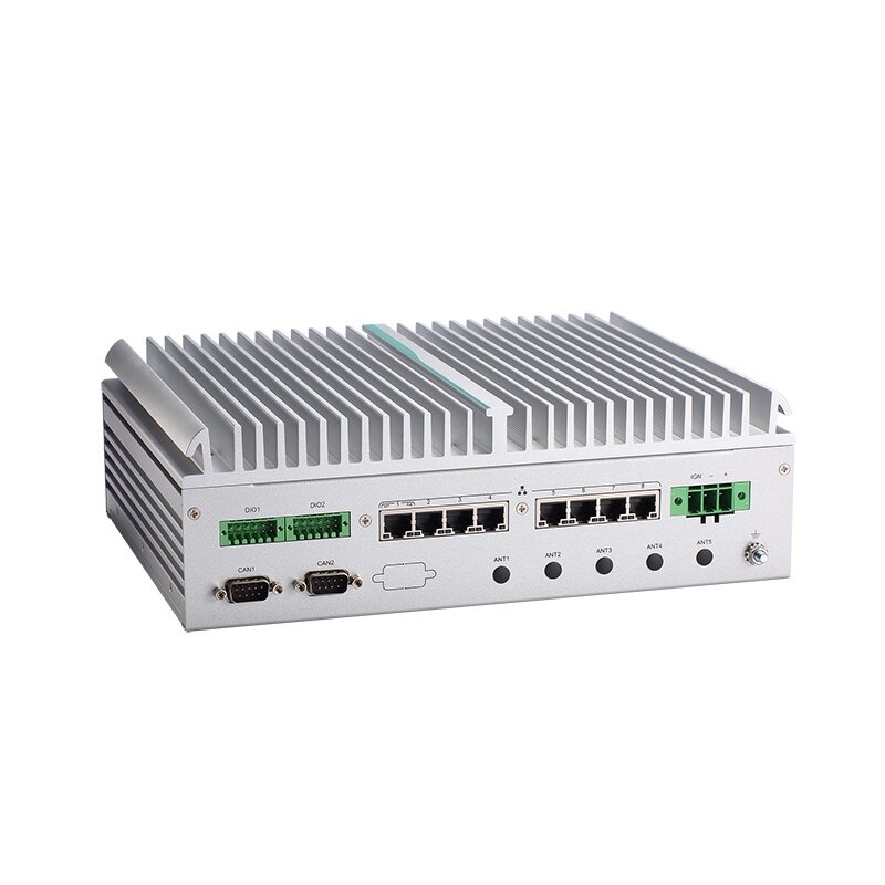Axiomtek UST520 – įterptinis (embedded) nevetiliuojamas kompiuteris su 14/13/12 kartos Intel Core i9/i7/i5/i3 arba Celeron procesoriumi, Intel R680E (LGA1700 lizdas)