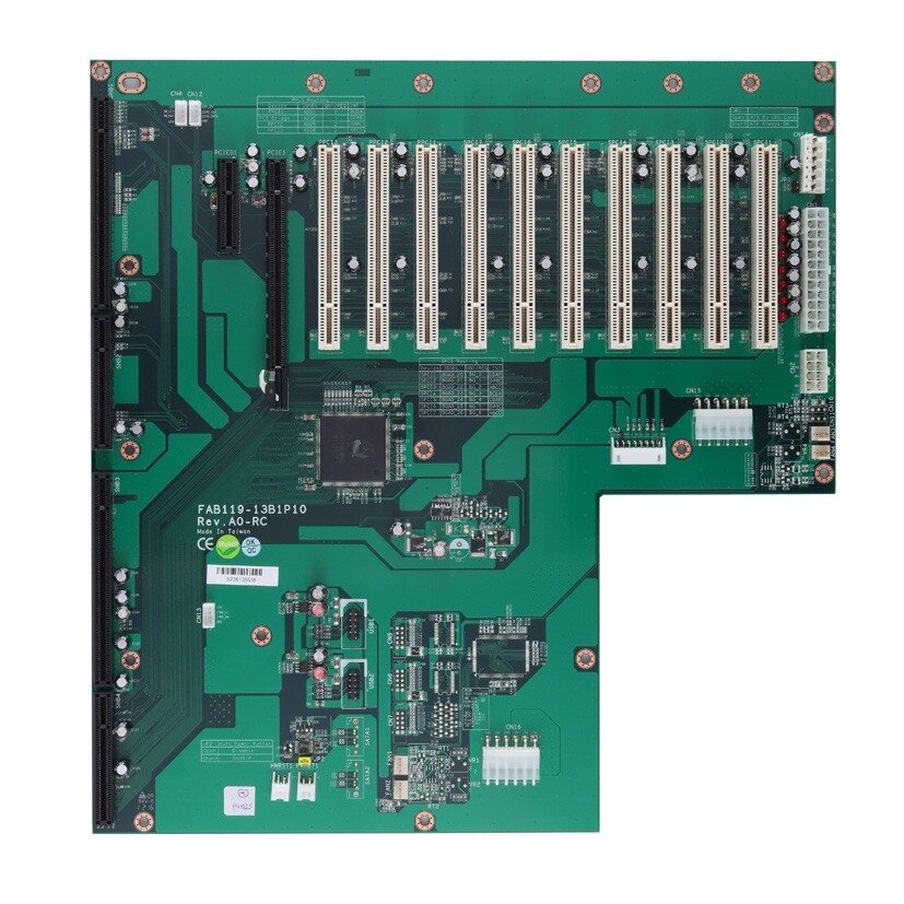 Axiomtek FAB119 – 13 lizdų PICMG 1.3 magistralės pasyvioji jungčių plokštė su ATX palaikymu Axiomtek FAB119 – 13 lizdų PICMG 1.3 magistralės pasyvioji jungčių plokštė su ATX palaikymu
