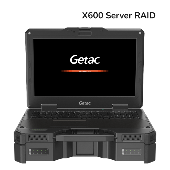 Getac X600 server nešiojamas kompiuteris | Pilnai apsaugotas | 15.6" | Windows 2