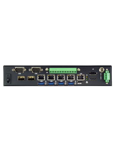 Lex System 1U 3I612DW - 1U Rackmount Industrial Computer, Intel Skylakeu / Kaby Lakeu, 5 Gbe + 2 Sfp Lan Ports And 1 X Dp 1 X Hdmi 1 X Edp Video Outputs For Server And Control Room Use.