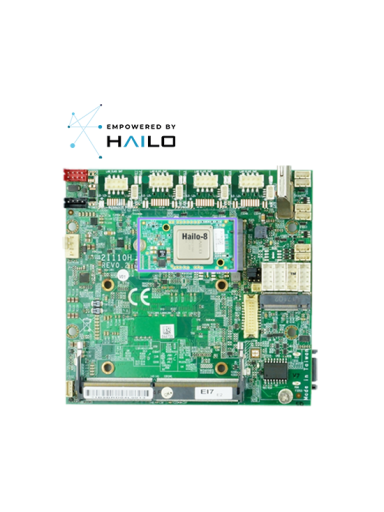 Lex System 2I110H + Hailo-8™ AI - Compact Single Board Computer, Intel Tiger Lakeup3 + Hailo8 Lex System 2I110H + Hailo-8™ AI - Compact Single Board Computer, Intel Tiger Lakeup3 + Hailo8