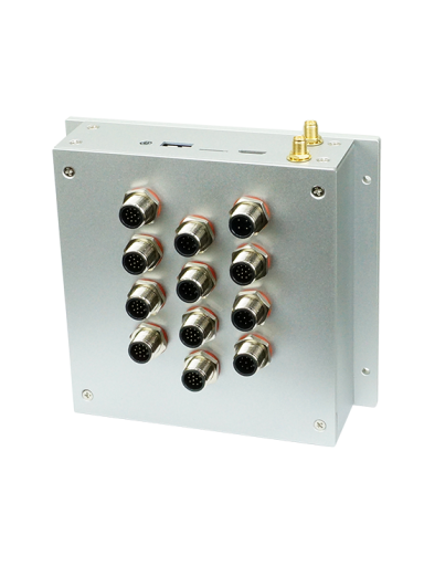 Lex System ARK-I 2I640PW + DM003 - Dinrail Mountable Embedded System, Intel Elkhart Lake, Designed For Panel And Cabinet Integration