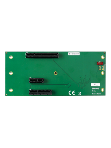 Lex System BPM002 - Riser Card / Backplane For Lex System Embedded Platforms, Designed To Expand I/O Capabilities In Industrial Applications