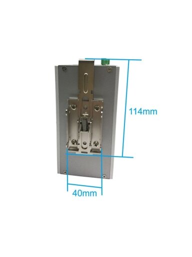 Lex System DIN Rail Mount Kit - Mounting Kit / Accessory For Lex System Embedded Platforms, Designed To Expand I/O Capabilities In Industrial Applications