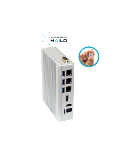 Lex System NET-III 2I640HL + Hailo-8™ - Edge Ai Computing System Featuring Intel Elkhart Lake + Hailo8