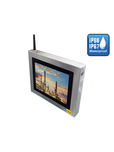 Lex System Stainless 10.4" PPC + 2I385HW - 10.4" Stainless Steel Panel Pc, Rated Ip66/69K