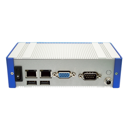 Lex System BLADE-HDD 2I385CW - kompaktiškas nevintiliuojamas įterptinis (Fanless Embedded) Box PC, Intel Baytrail