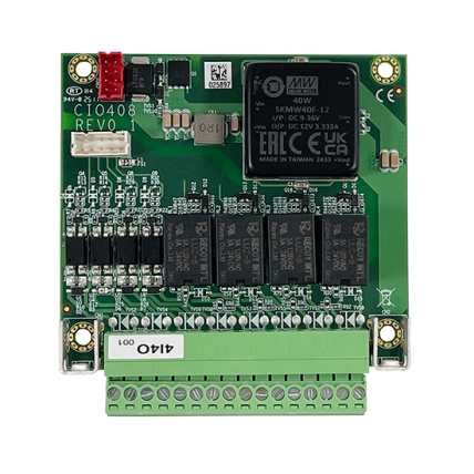 Lex System CIO408 - skaitmeninių I/O plėtimo plokštė Lex System įterptinėms (Embedded) platformoms, I/O galimybėms praplėsti pramoninėje Lex System CIO408 - skaitmeninių I/O plėtimo plokštė Lex System įterptinėms (Embedded) platformoms, I/O galimybėms praplėsti pramoninėje