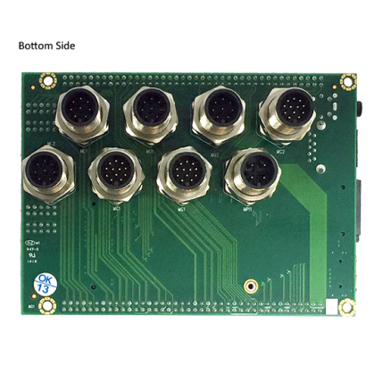 Lex System DM002 - Com nešančioji / vertinimo plokštė (Carrier / Evaluation Board) Lex System įterptinėms (Embedded) platformoms, I/O galimybėms praplėsti pramoninėje