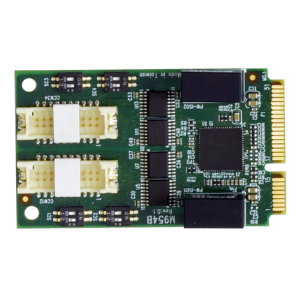 Lex System M954B - Serial/Com plėtimo (Expansion) kortelė Lex System įterptinėms (Embedded) platformoms, I/O galimybėms praplėsti pramoninėje Lex System M954B - Serial/Com plėtimo (Expansion) kortelė Lex System įterptinėms (Embedded) platformoms, I/O galimybėms praplėsti pramoninėje