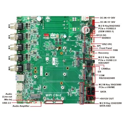 Lex System ORIN-TW (M12) - ARM architektūros vienos plokštės (Single Board) kompiuteris su Nvidia Jetson Orin™ (M12 I/O) 3 Lex System ORIN-TW (M12) - ARM architektūros vienos plokštės (Single Board) kompiuteris su Nvidia Jetson Orin™ (M12 I/O) 3