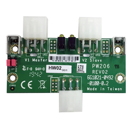 Lex System PW206 - maitinimo paskirstymo (Power Distribution) plokštė Lex System įterptinėms (Embedded) platformoms, I/O galimybėms praplėsti pramoninėje