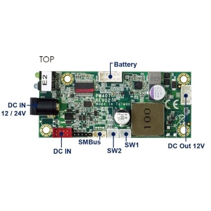 Lex System PW407 - UPS atsarginės (Backup) galios modulis Lex System įterptinėms (Embedded) platformoms, I/O galimybėms praplėsti pramoninėje 3 Lex System PW407 - UPS atsarginės (Backup) galios modulis Lex System įterptinėms (Embedded) platformoms, I/O galimybėms praplėsti pramoninėje 3