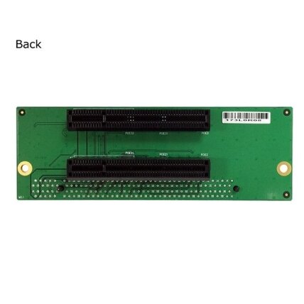 Lex System RS504 - Riser Card / Backplane plokštė Lex System įterptinėms (Embedded) platformoms, I/O galimybėms praplėsti pramoninėje 1