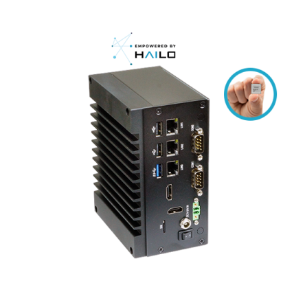 Lex System SKY 2 - 2I640HL + Hailo-8™ - DI skaičiavimo sistema, Intel Elkhart Lake + Hailo-8 1