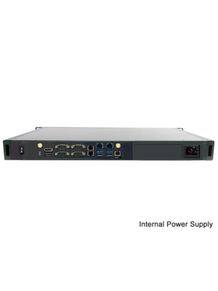 Lex System 1U Fanless CI870CW - 1U Rackmount Industrial Computer, Intel Core Ultra (Arrow Lakes) 1