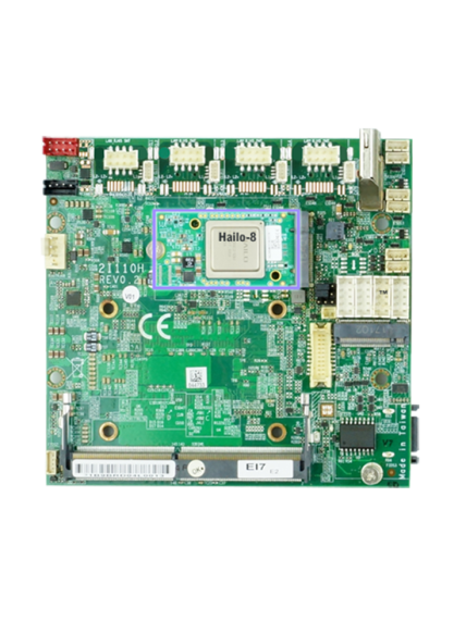 Lex System 2I110H + Hailo-8™ AI - Compact Single Board Computer, Intel Tiger Lakeup3 + Hailo8 1