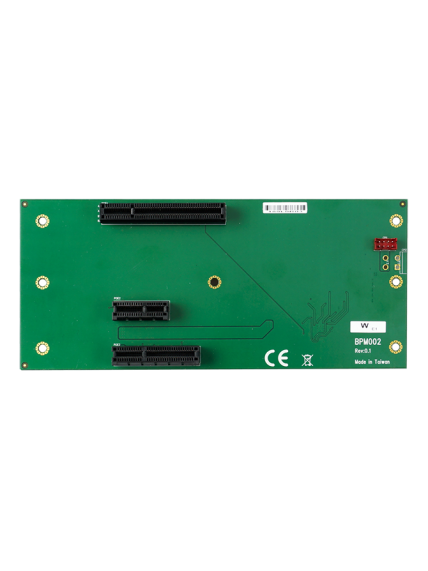 Lex System BPM002 - Riser Card / Backplane For Lex System Embedded Platforms, Designed To Expand I/O Capabilities In Industrial Applications Lex System BPM002 - Riser Card / Backplane For Lex System Embedded Platforms, Designed To Expand I/O Capabilities In Industrial Applications